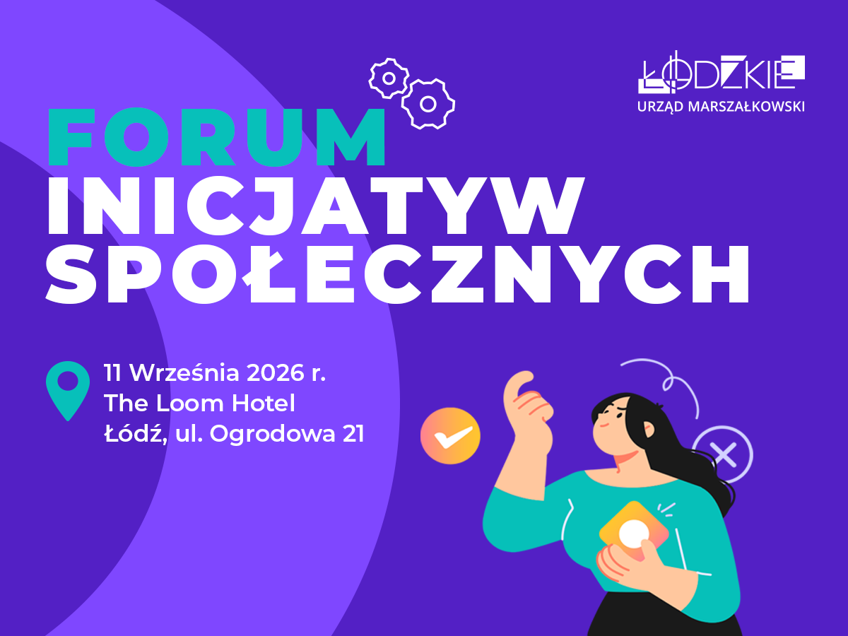 Plakat Forum Inicjatyw Społecznych Plakat Forum Inicjatyw Społecznych